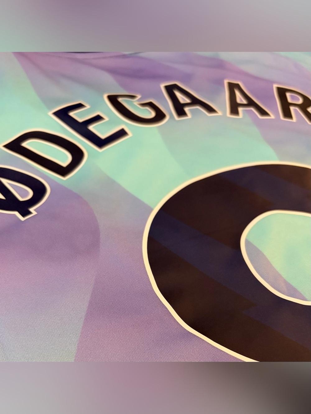 Adidas Authentic Arsenal 2024/25 Odegaard #8 Third IZ0114 Jersey Men’s Sz: L - Picture 9 of 9